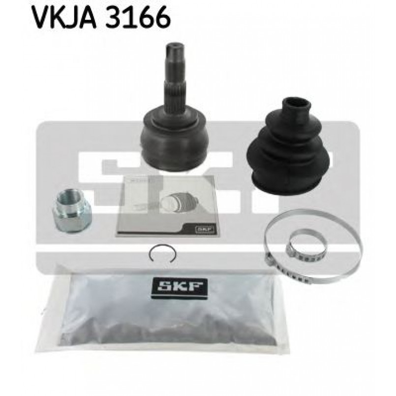 VKJA 3166 SKF - Шарнір рівних кутових швидкостей (ШРКШ)